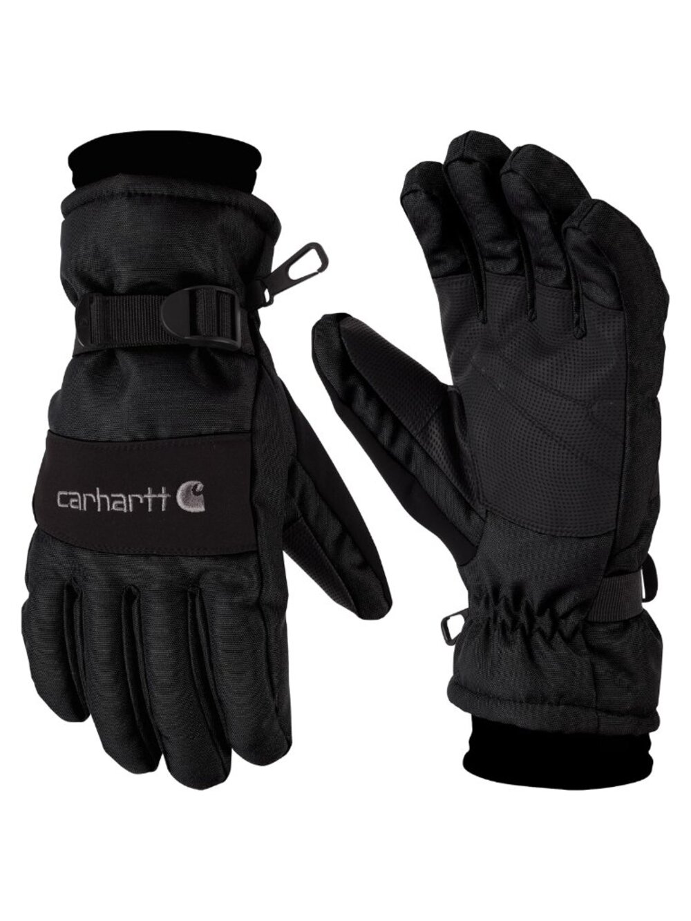 Waterproof Insulated Cold Weather Work Gloves Synthetic Palm Grip